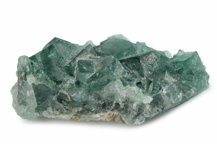 Green, Fluorescent, Cubic Fluorite Crystals - Madagascar #363395